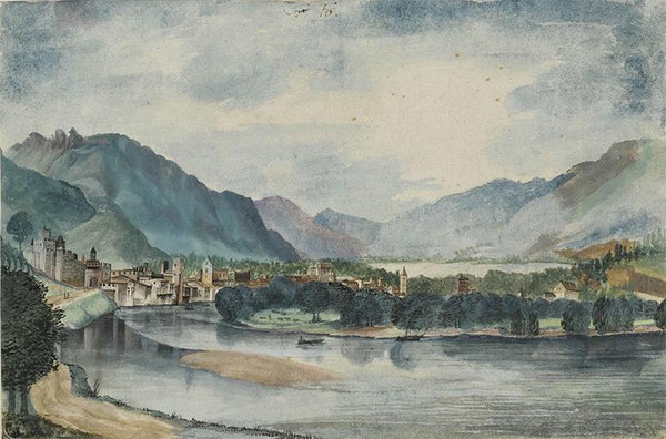 Trento, View from the North (Trient, von Norden gesehen)