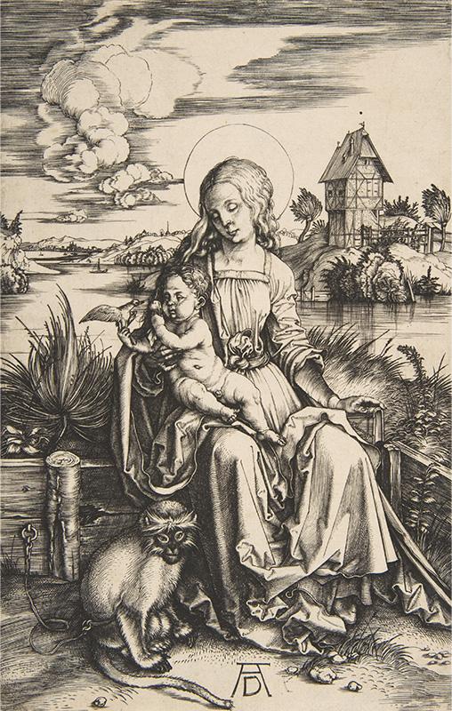 Virgin and Child with the Monkey