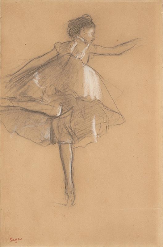 Dancer on pointe