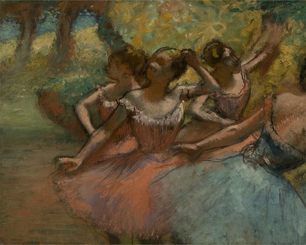 Four Ballet Dancer on Stage