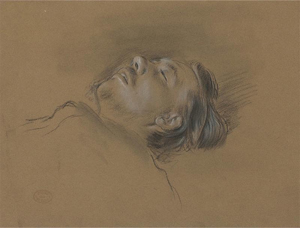 Head of the Fallen Jockey (study for &quot