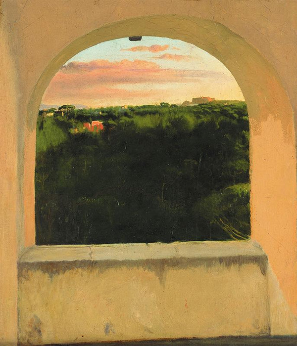 Italian Landscape seen through a Skylight