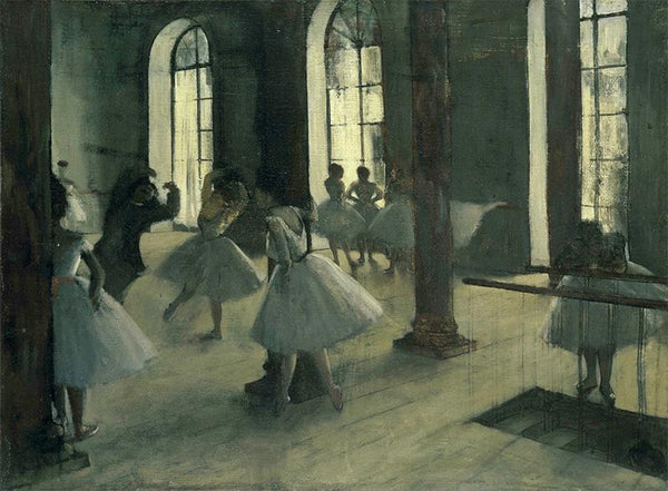 La Répétition au foyer de la danse