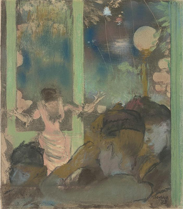 Mademoiselle Bécat at the Café des Ambassadeurs