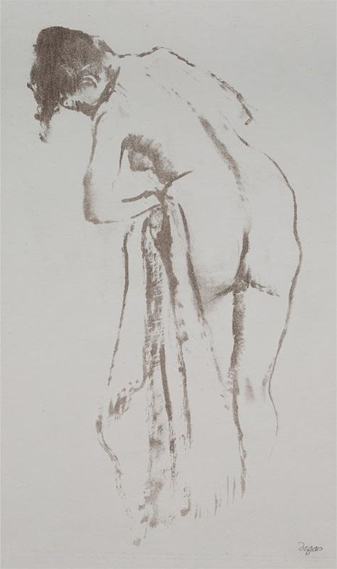 Nude Woman with Towel, Standing - The Cleveland Museum of Art