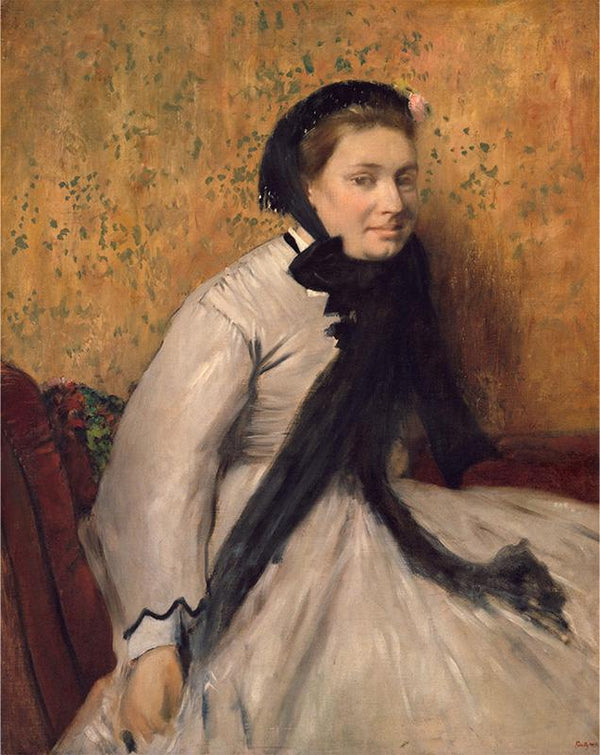 Portrait of a Woman in Gray