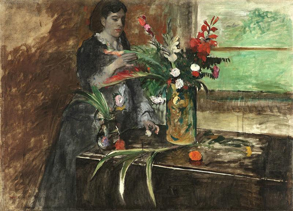 Portrait of Estelle Musson Degas