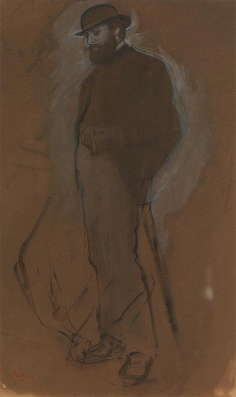 Standing Man in a Bowler Hat