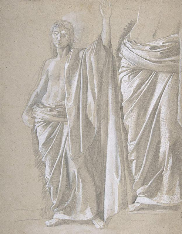 Study of a Draped Figure