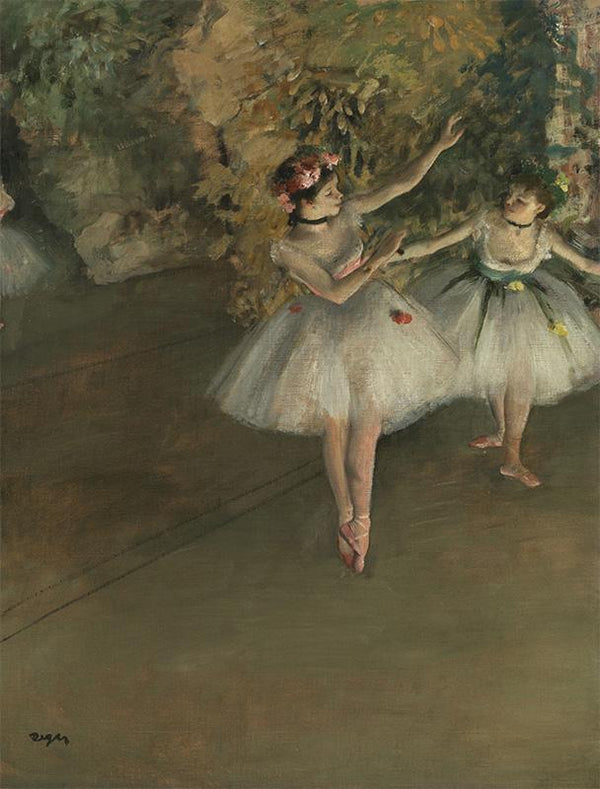 Two Dancers on a Stage