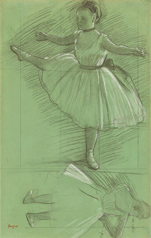 Two Studies of Dancers