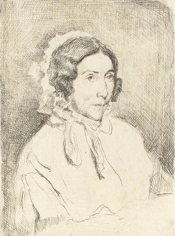 Woman in a Ruffled Cap (Dame agée)