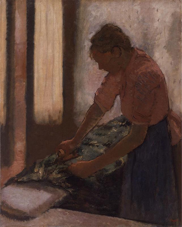 Woman Ironing