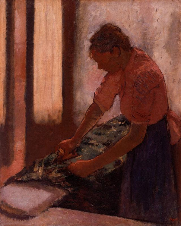 Woman Ironing