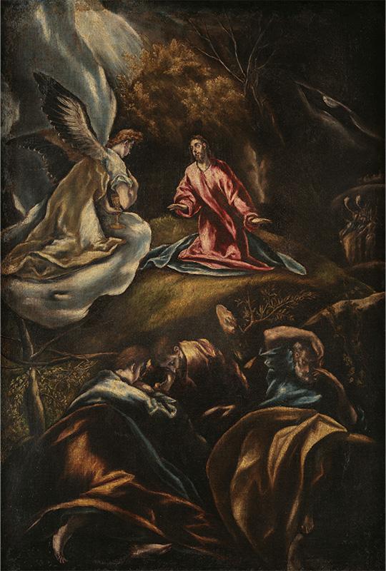 Jesus in the Garden of Olives (La oración del huerto)