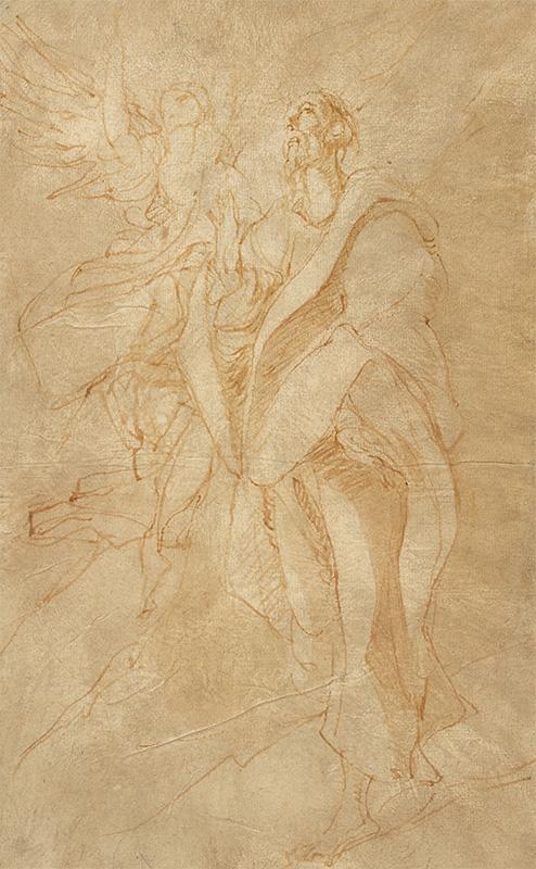 Saint John the Evangelist and an Angel