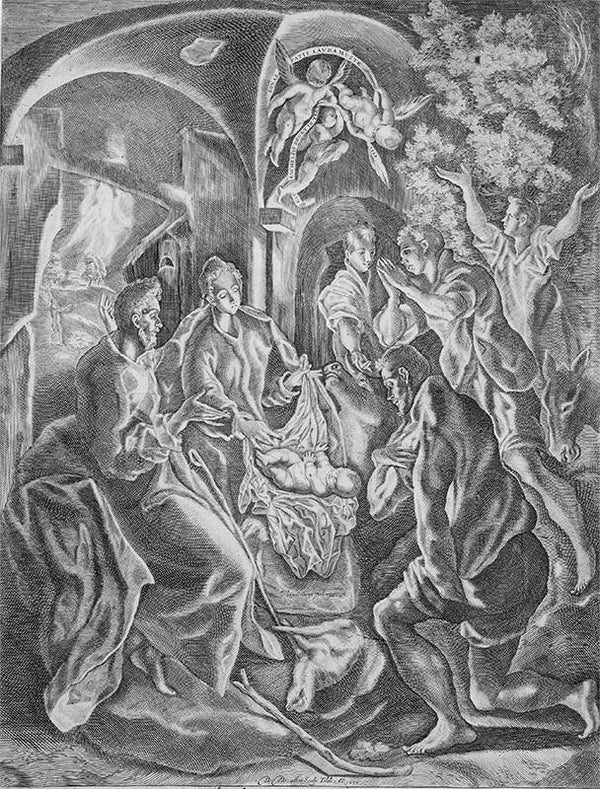 The adoration of the shepherds