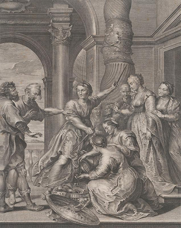 Achilles and the daughters of Lycomedes