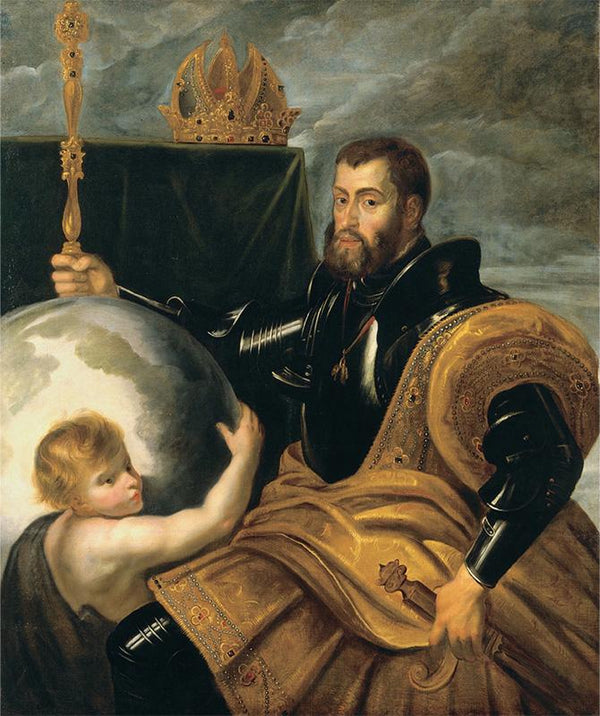 Allegory on Emperor Charles as Ruler of Vast Realms (Allegorie auf Kaiser Karl V. als Weltenherrscher)