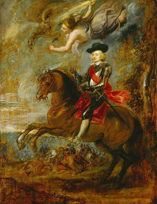 Archduke Ferdinand, Cardinal-Infante of Spain, at the Battle of Nordlingen