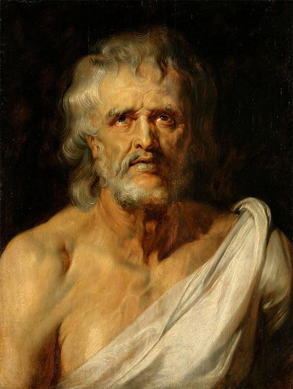 Half-length portrait of the philosopher Seneca