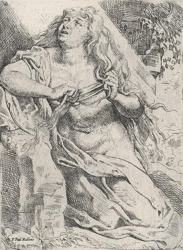 Mary Magdalen in the wilderness