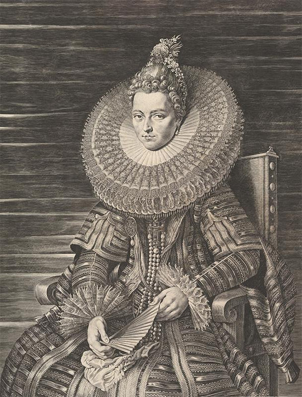 Portrait of Isabella Clara Eugenia, Governess of Southern Netherlands