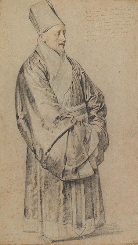 Portrait of Nicolas Trigault in Chinese Costume