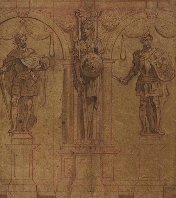 Rudolf I and Albert I with Pallas