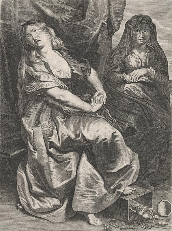 St. Mary Magdalen Trampling Her Valuables