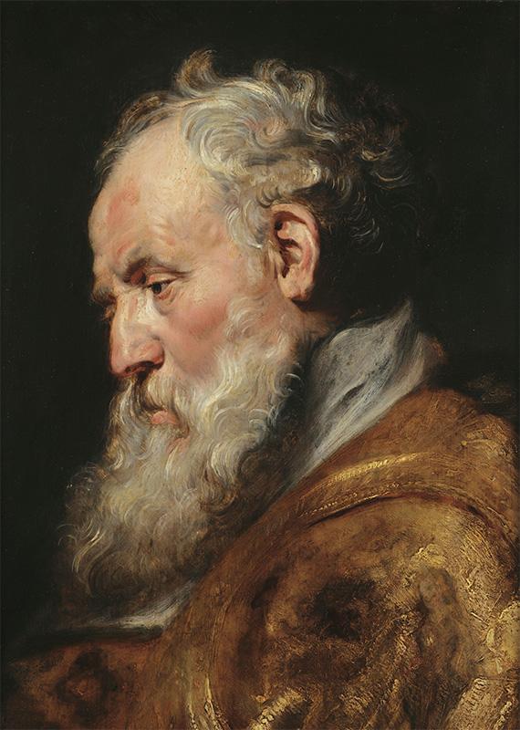 Study of a Head (St Ambrose)