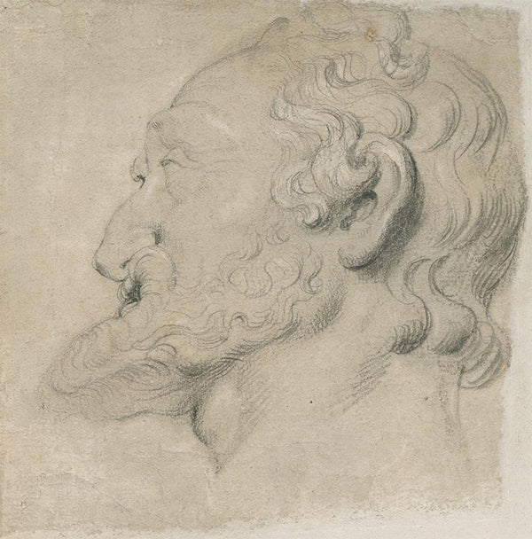 Study of the head of Henry IV