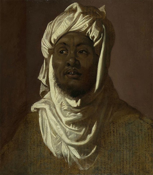 The Head of an African Man Wearing a Turban 1