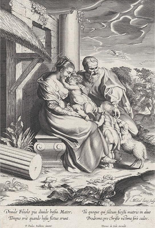 The Holy Family with Saint Elizabeth and John the Baptist as a Child 2