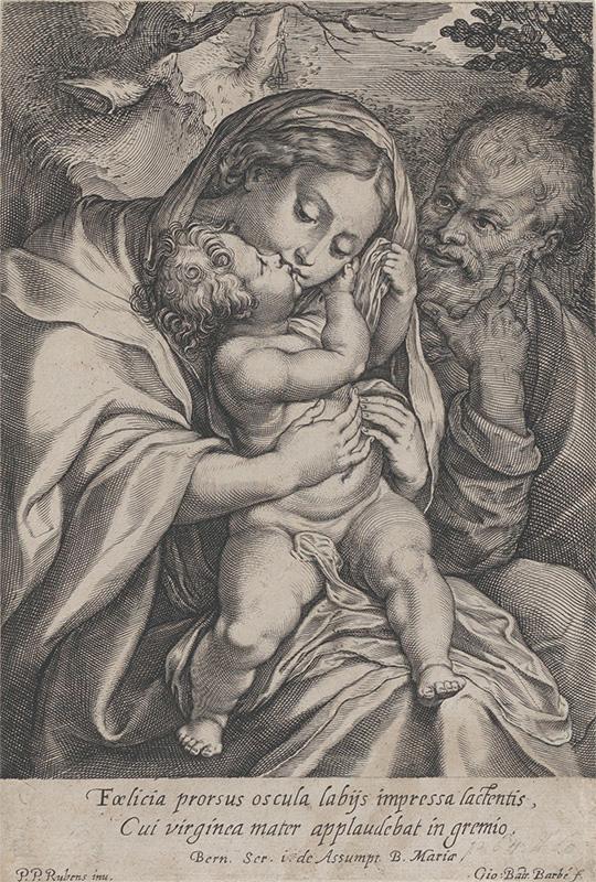 The Holy Family with Saint John the Baptist