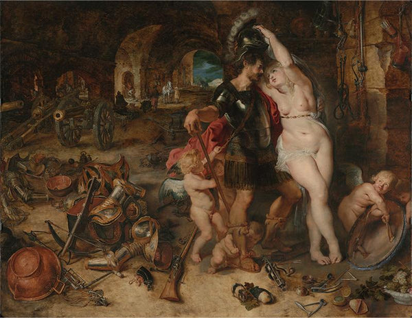 The Return from War Mars Disarmed by Venus