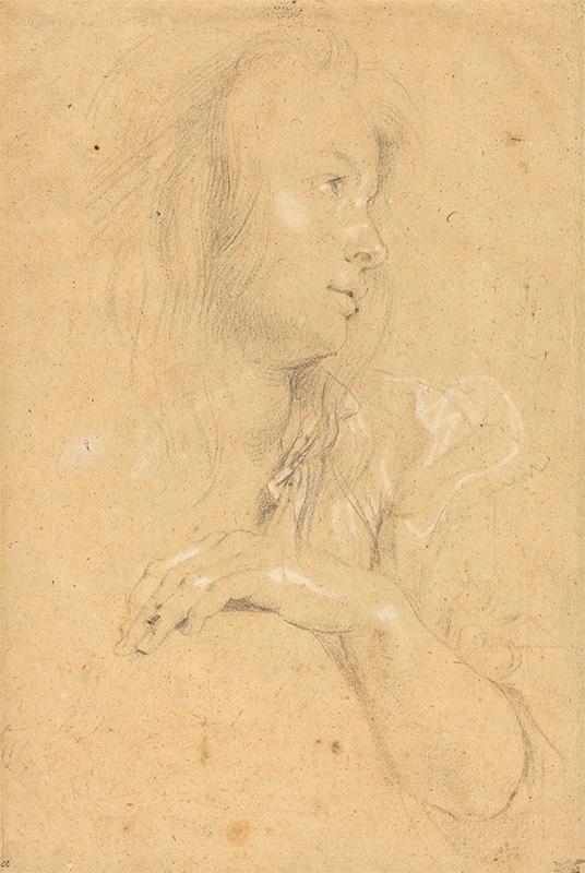 Young Woman in Profile