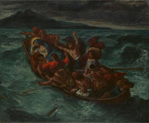 Christ Asleep during the Tempest