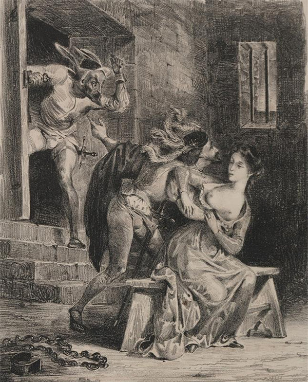 Faust in Marguerite’s Prison (Faust dans la prison de Marguerite)