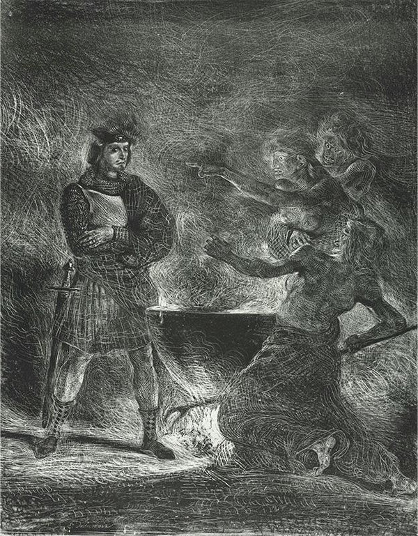 Macbeth Consulting the Witches