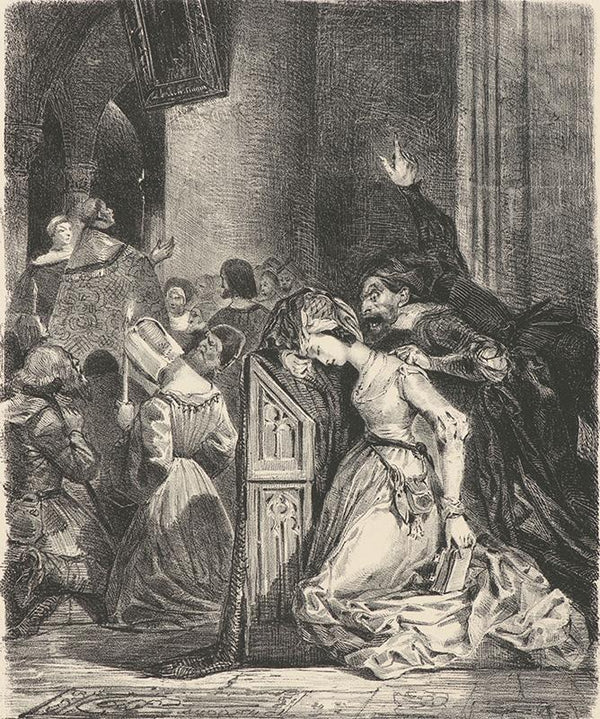 Marguerite at the Church (Marguerite à l’église)