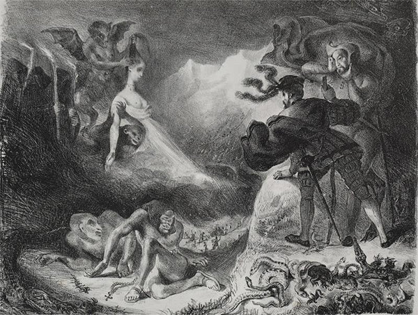 Marguerite’s Shadow Appearing to Faust (L’ombre de Marguerite apparaissant à Faust)