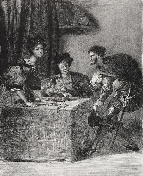 Mephistopheles presents himself to Martha (Goethe, Faust) 1