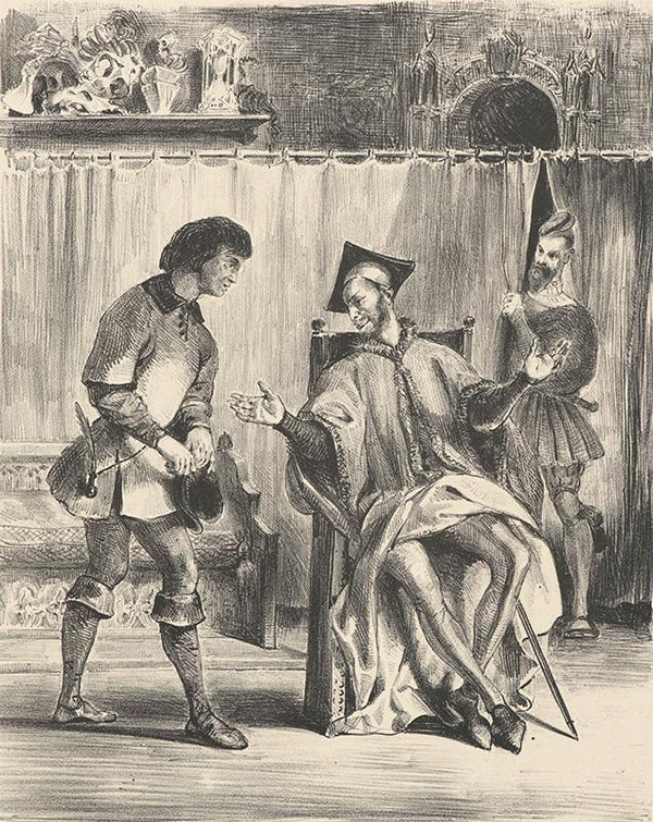 Mephistopheles Receiving the Student (Méphistophélès recevant l’écolier)