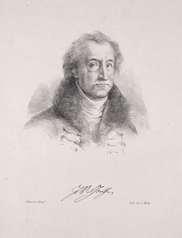 Portrait of Goethe