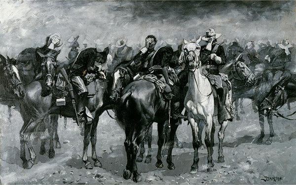 Cavalry in an Arizona Sand-Storm