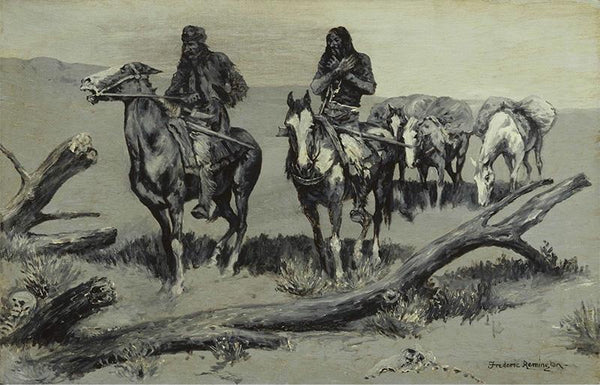 Dead Men (The Discovery) - After Frederic Remington