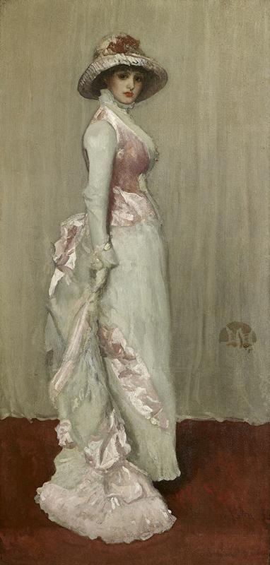 Harmony in Pink and Grey_ Portrait of Lady Meux