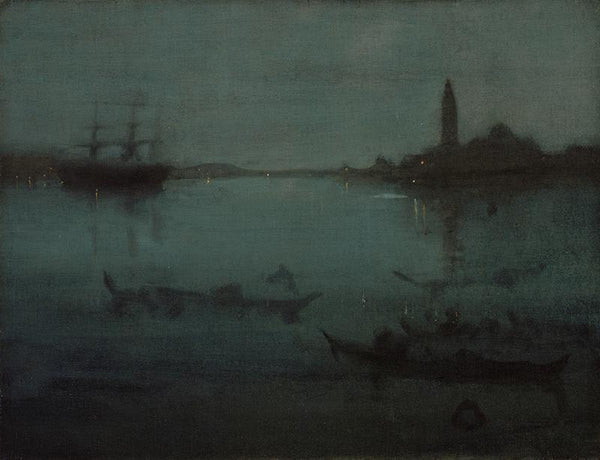 Nocturne in Blue and Silver_ The Lagoon, Venice