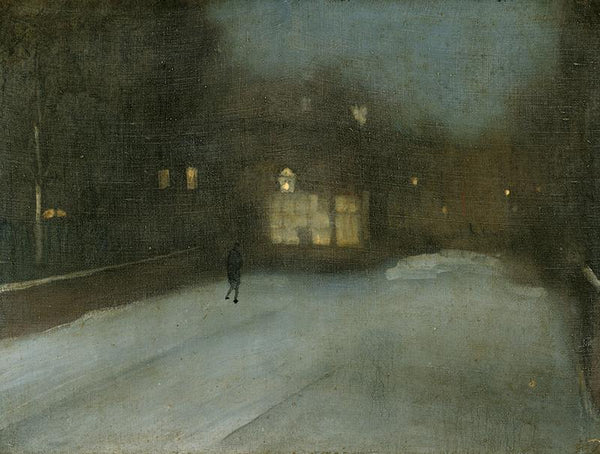 Nocturne in Grey and Gold_ Chelsea Snow